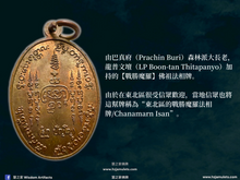 Load image into Gallery viewer, 龍普文壇【戰勝魔羅】佛祖法相牌 | Rian Phra Phut【Chanamarn】LP Boon-tan