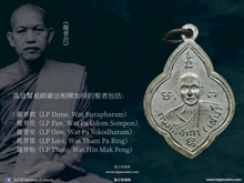 Load image into Gallery viewer, 龍普威利洋【立結界石】祖師爺法相牌 | Rian Sao-Mun【Puk Pattasima】LP Wiriyang