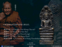 Load image into Gallery viewer, 龍普布達【吉祥掃哈日】七龍佛小立尊 | Roop Lor Nak-prok【Sao-ha Maha Mongkon】LP Budda