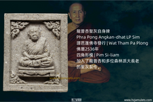 Load image into Gallery viewer, 龍普杏聖灰自身牌 | Phra Pong Angkan-dhat LP Sim