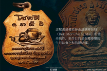 Load image into Gallery viewer, 龍婆變【84大壽】索通佛祖法相牌 | Rian LP Sothorn【Ayu Wattana Mongkon 84】LP Plien