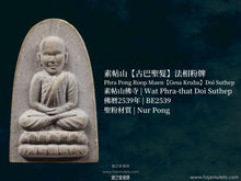 Load image into Gallery viewer, 素帖山【古巴聖髮】法相粉牌 | Phra Pong Roop Muen【Gesa Kruba】Doi Suthep