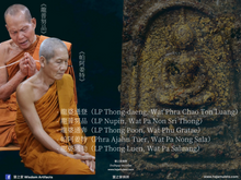 Load image into Gallery viewer, 三帝堂【孔雀護衛偈】崇迪佛 | Phra Somdej【Mora Paritta】Santitham
