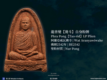 Load image into Gallery viewer, 龍婆變【燙斗】自身粉牌 | Phra Pong【Tao-rid】LP Plien
