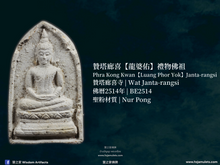 Load image into Gallery viewer, 贊塔廊喜【龍婆佑】禮物佛祖 | Phra Kong Kwan【Luang Phor Yok】Janta-rangsi
