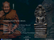 Load image into Gallery viewer, 龍普布達【吉祥掃哈日】七龍佛小立尊 | Roop Lor Nak-prok【Sao-ha Maha Mongkon】LP Budda
