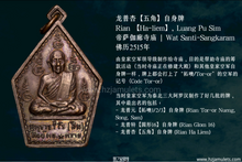 Load image into Gallery viewer, 龙普杏【五角】自身牌 | Rian 【Ha-liem】, Luang Pu Sim
